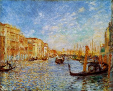 Grand Canal Venice - Pierre Auguste Renoir Painting